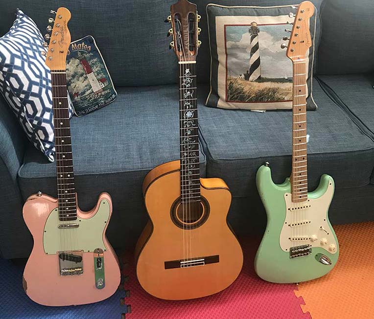 3 Classic Guitars
