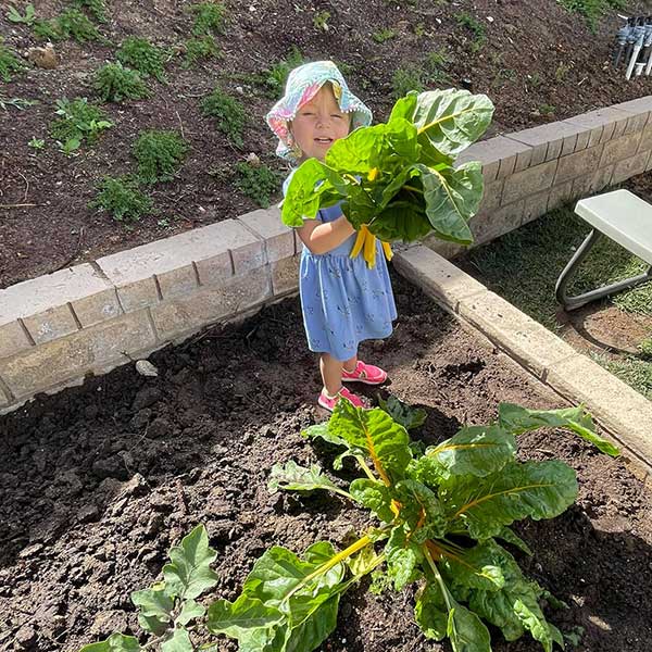 Ella Gardening
